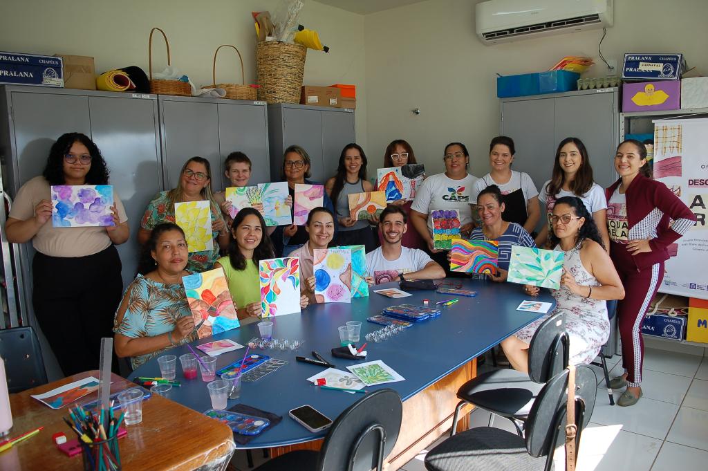 Projeto de aquarela promove inclusão em Primavera do Leste