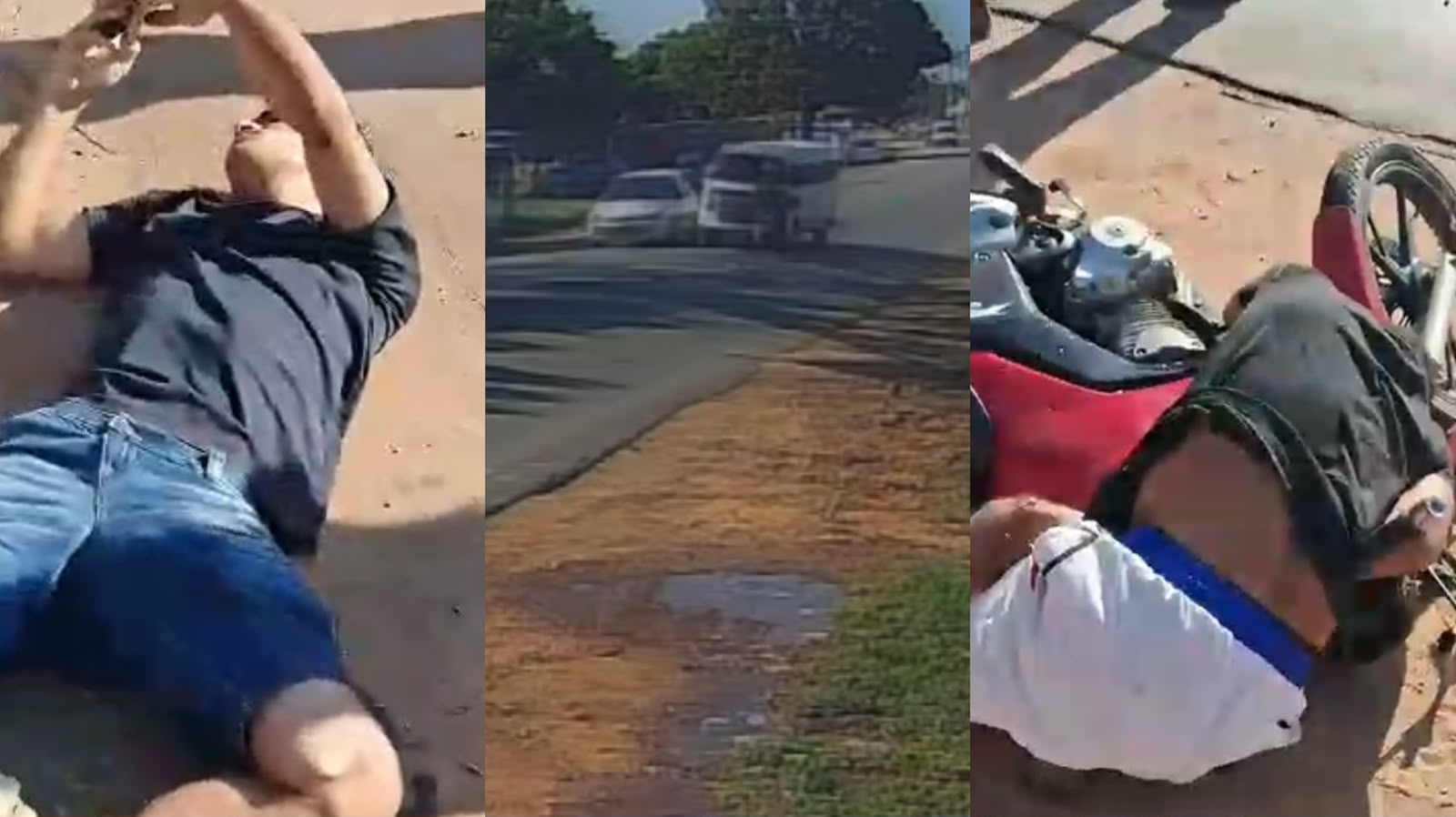 Acidente grave entre moto e Kombi deixa feridos em MT