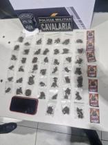 Adolescente é apreendido com 46 porções de maconha em Várzea Grande, MT