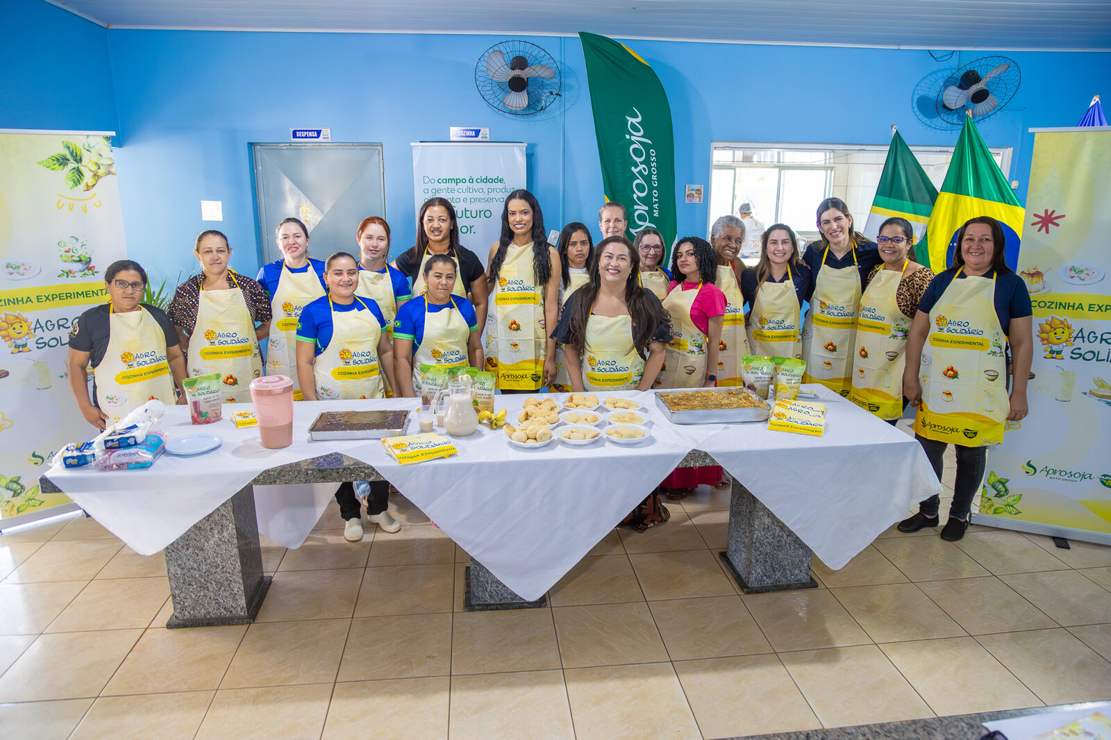 APAE de Querência recebe projeto Cozinha Experimental em Mato Grosso