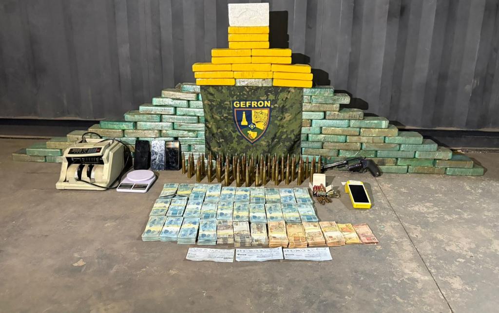 Apreensão de drogas causa prejuízo de R$ 2,4 milhões em MT