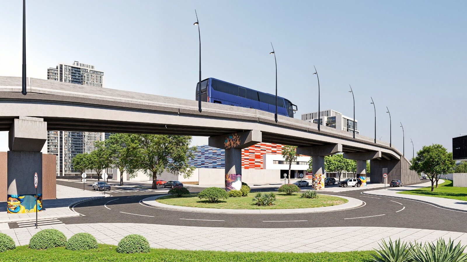 Avenida dos Estudantes é bloqueada para obras em Rondonópolis