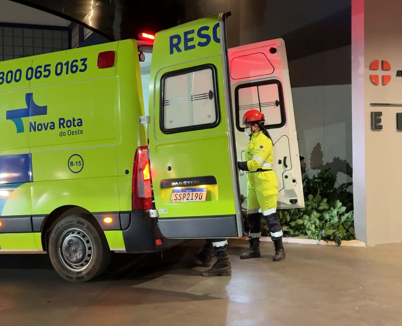 Bebê de 4 meses sofre queda de moto e fica gravemente ferido em Lucas do Rio Verde