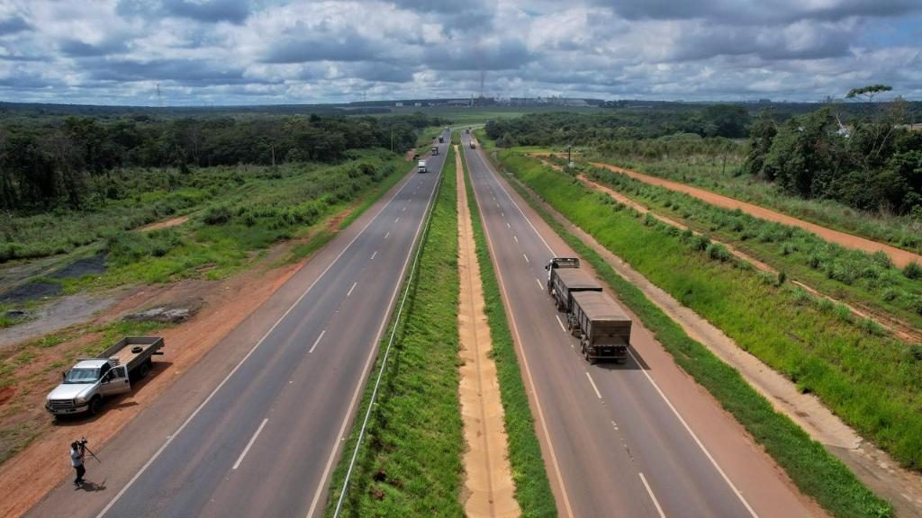 BR-163 terá bloqueios temporários para obras em Sorriso