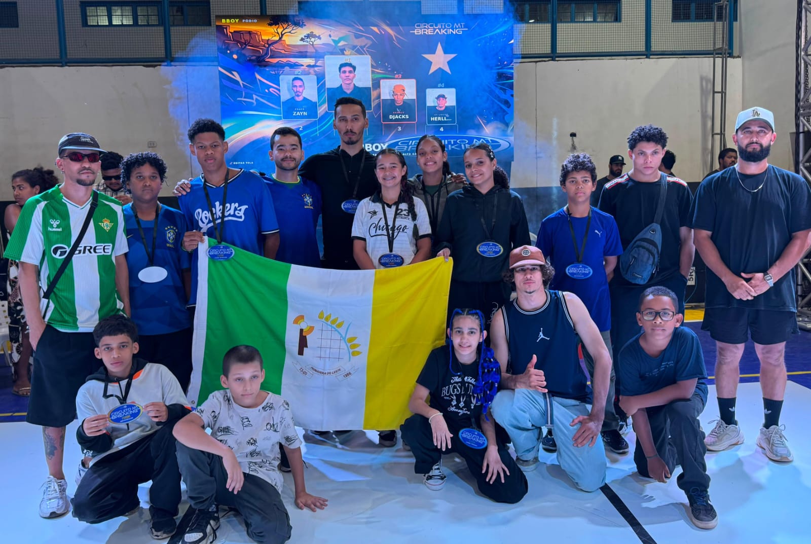 Breaking de Primavera do Leste conquista 10 medalhas em MT
