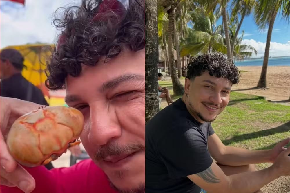Cabeleireiro de Várzea Grande morre após comer caranguejo na Praia do Francês, em Alagoas