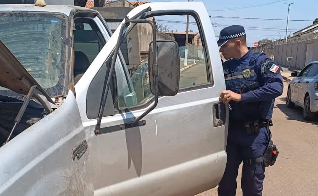 Caminhonete roubada em Nobres é recuperada em Várzea Grande