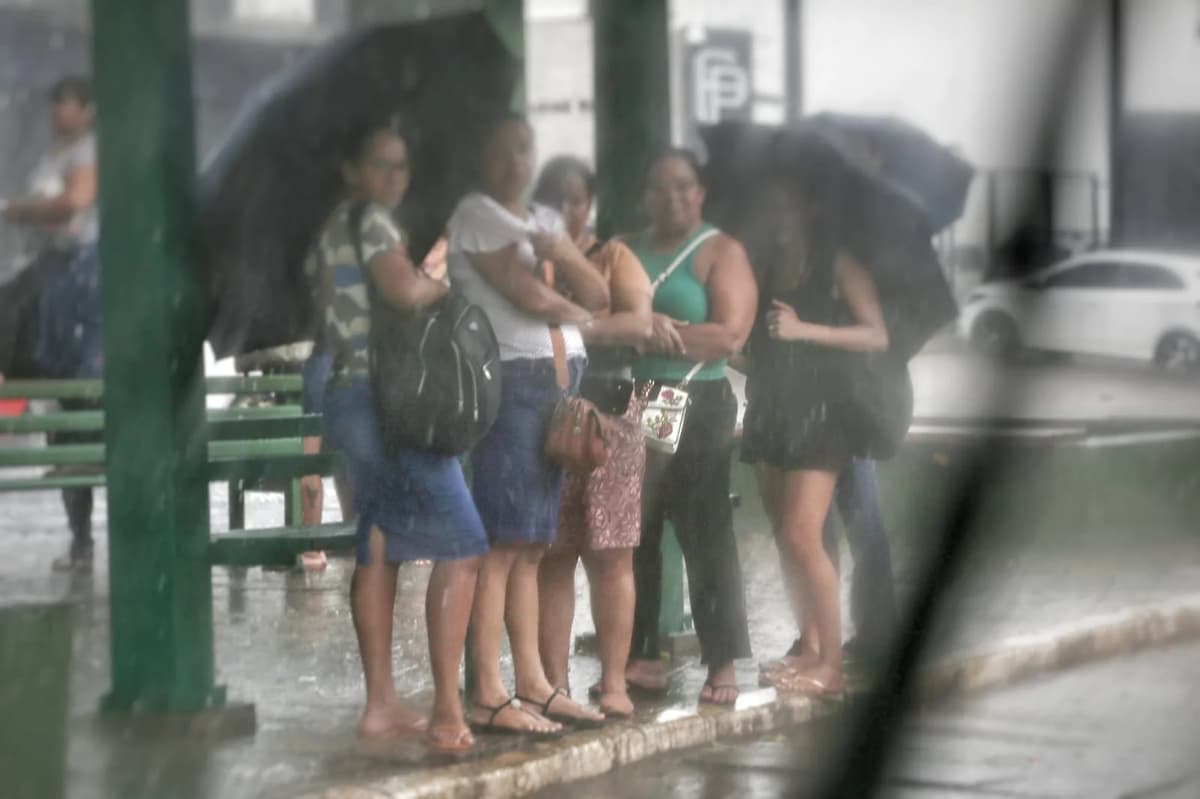 Chuva em Cuiabá acaba no domingo e calor intenso retorna em MT
