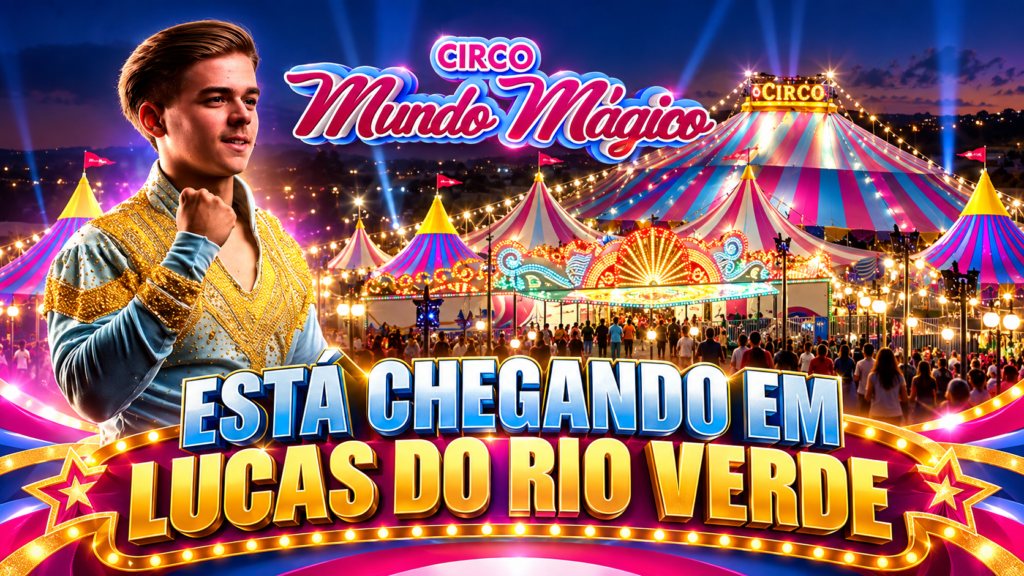 Circo Mundo Mágico estreia em Lucas do Rio Verde em outubro