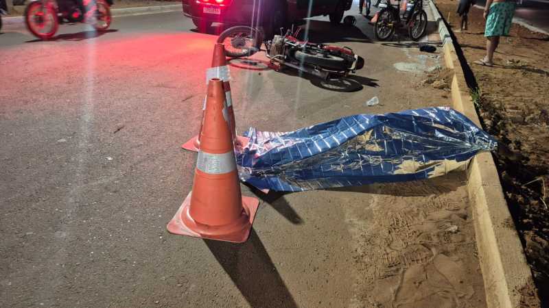 Colisão frontal entre motos mata homem em Tangará da Serra