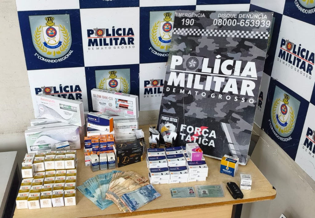 Contrabando de medicamentos leva dupla à prisão em MT