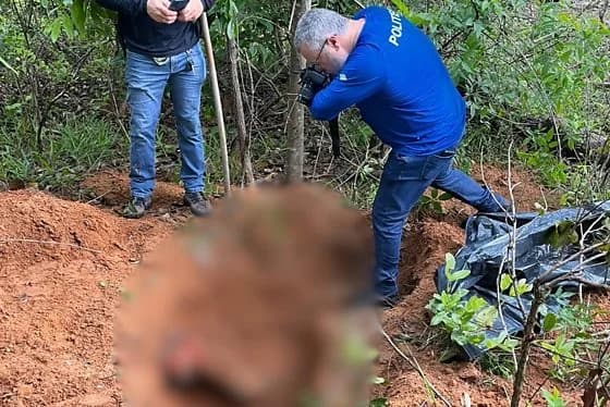 Corpo é achado enterrado em cova rasa na zona rural de Alto Araguaia