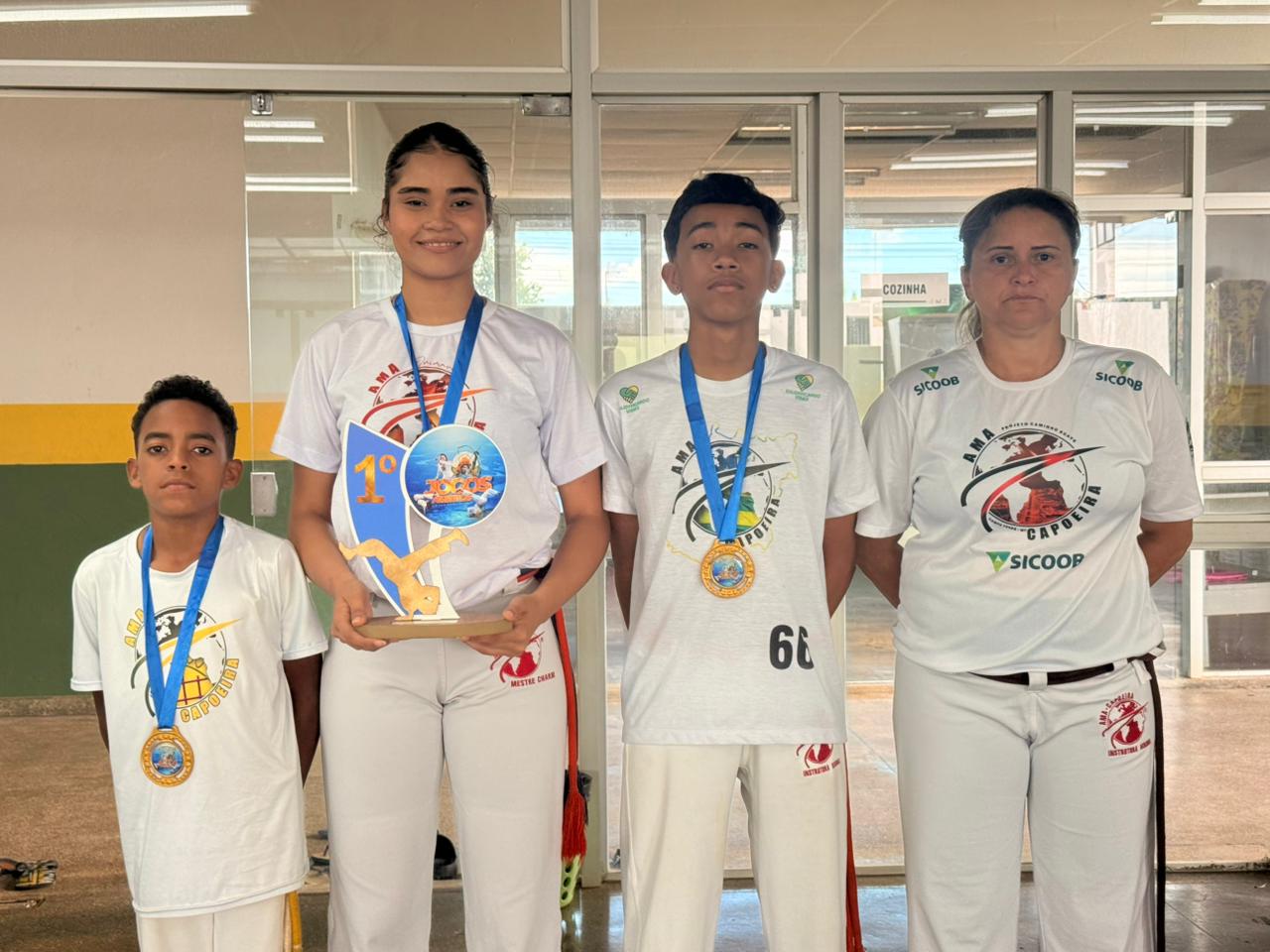CREJU conquista título de capoeira em Barra do Garças