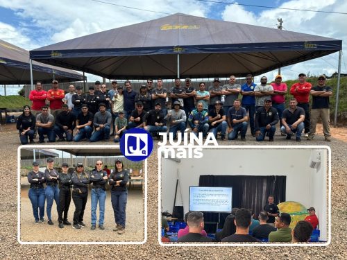 Curso arma velada capacita policiais em Juína, MT