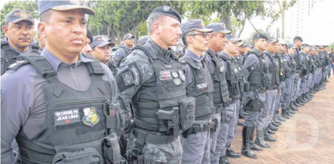 Déficit de segurança deixa MT com 1 PM para cada 127 km²