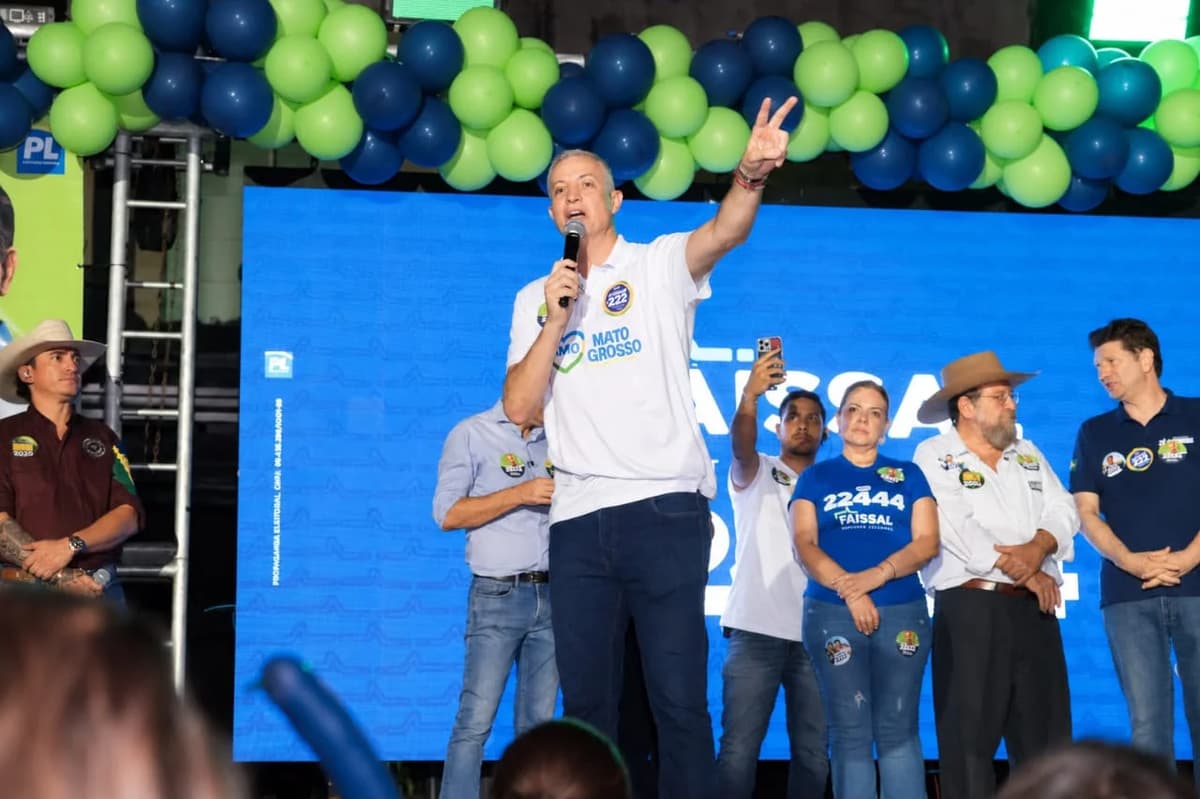 Deputado Faissal reúne 3 mil pessoas em lançamento de campanha em MT