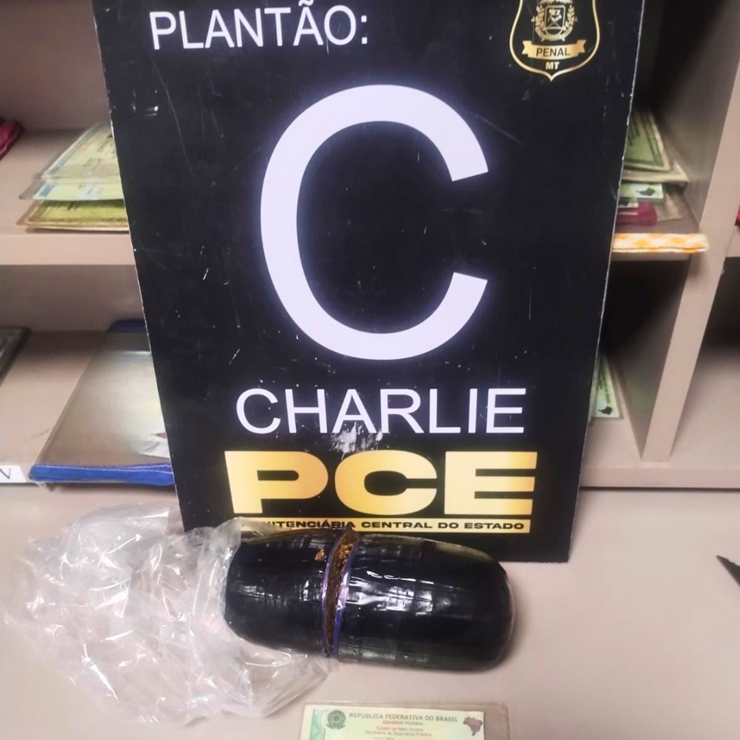 Drogas na PCE: Policiais penais interceptam entorpecente em Cuiabá, MT
