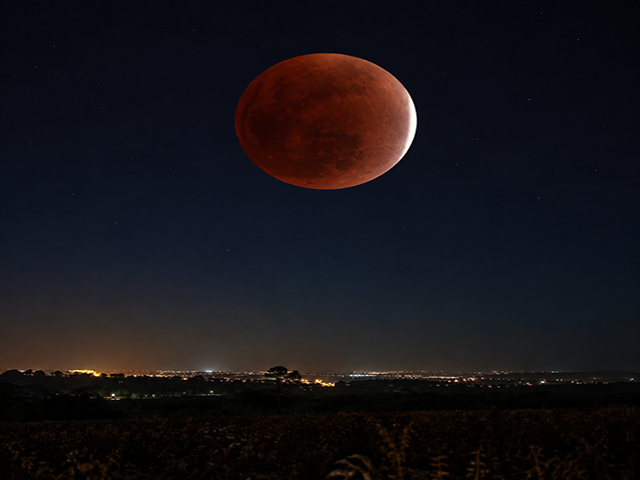 Eclipse lunar quase total será visível na quinta em Sorriso