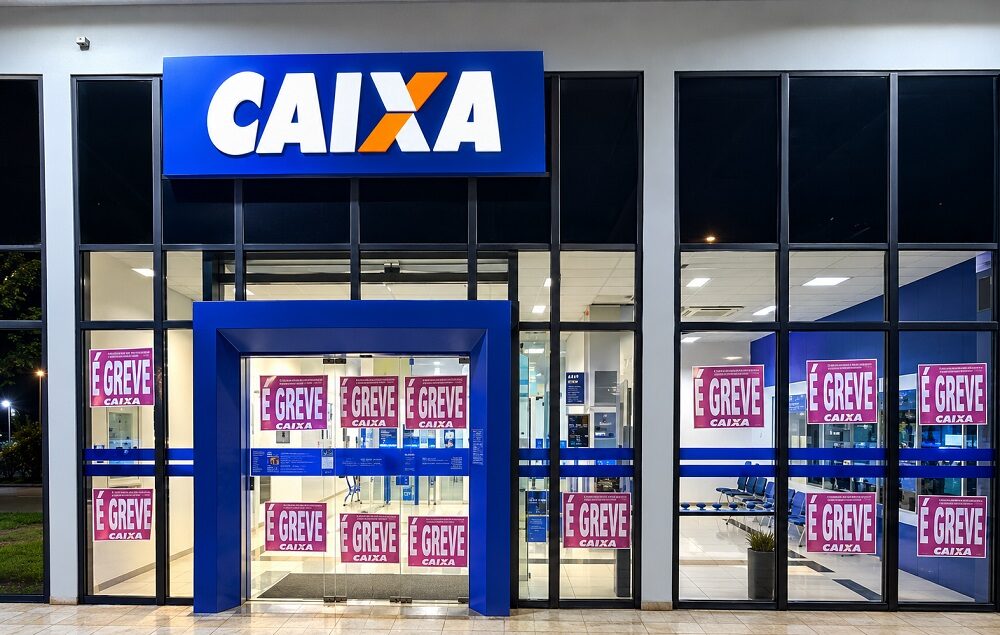 Empregados da Caixa mantêm greve nacional em Mato Grosso