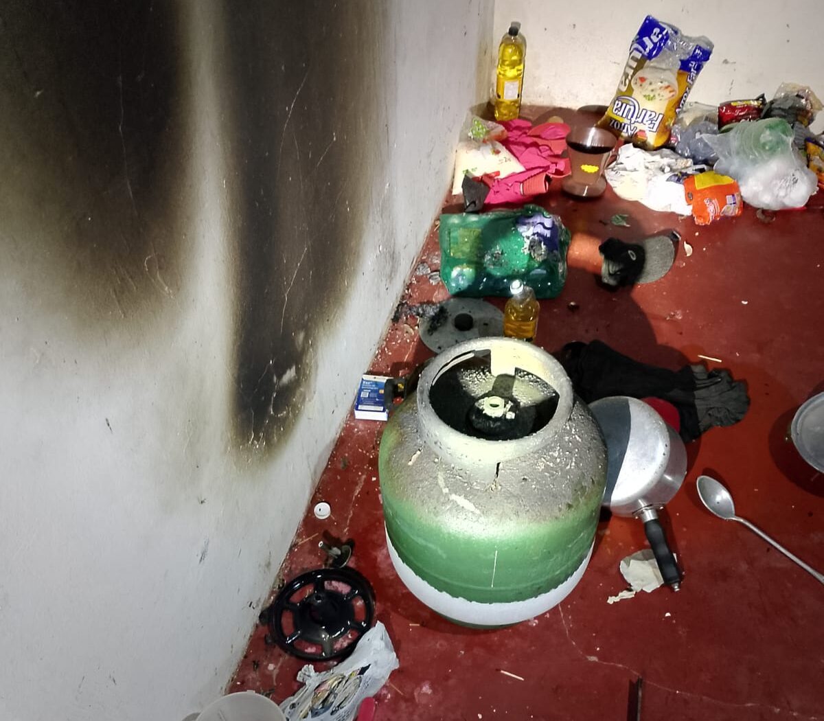 Explosão de fogareiro deixa ferido em Primavera do Leste