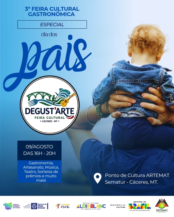 Feira Degust'Arte em Cáceres celebra o Dia dos Pais