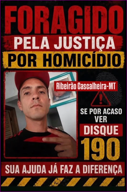 Foragido mata jovem a facadas em Ribeirão Cascalheira