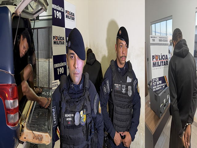 Foragido por homicídio é preso fumando maconha em Boa Esperança do Norte