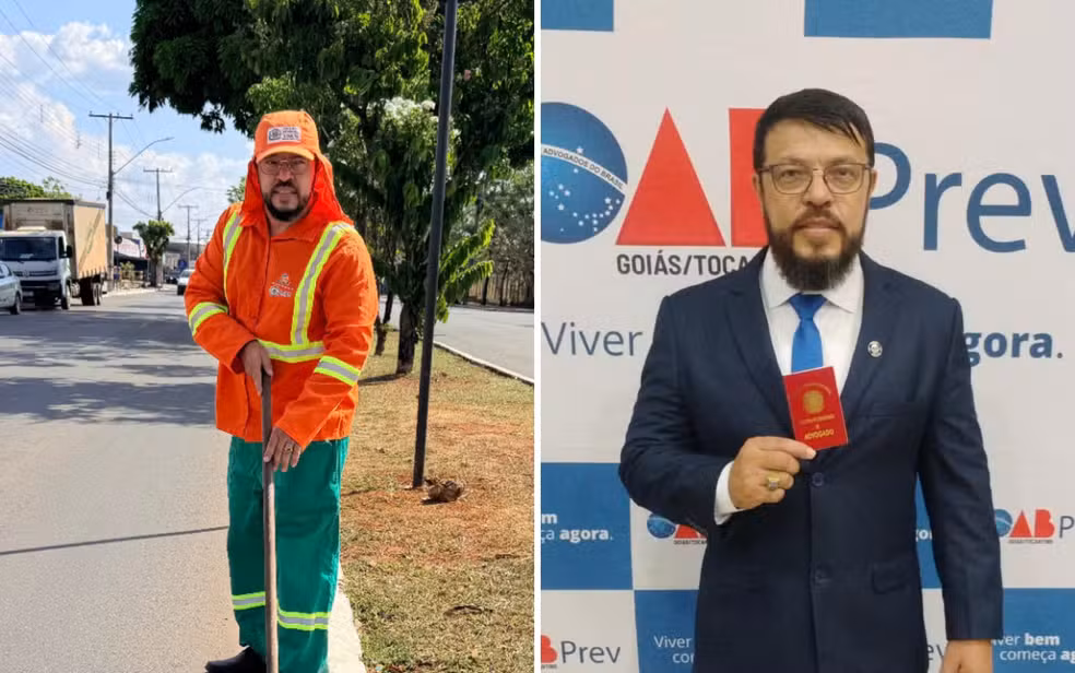 Gari passa na OAB após 18 anos de limpeza urbana em Goiânia