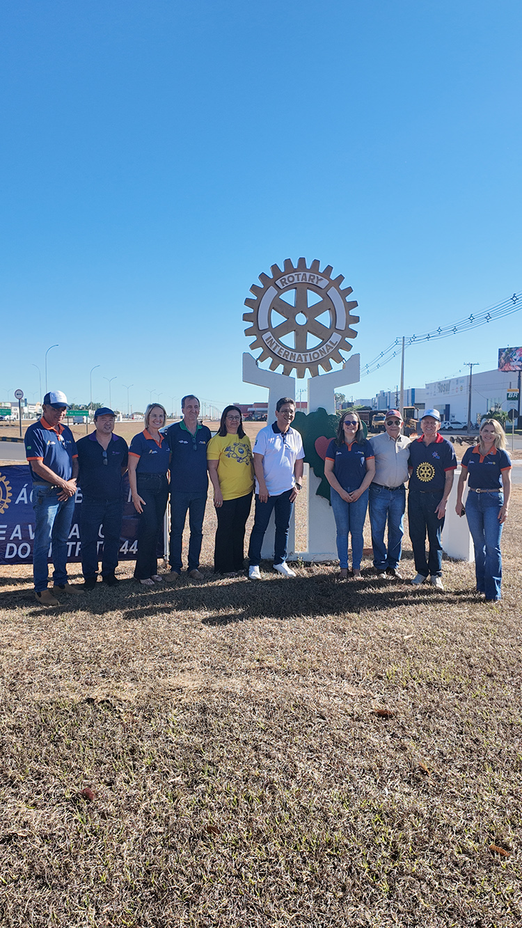 Governador do Rotary visita Água Boa para alinhar projetos em MT