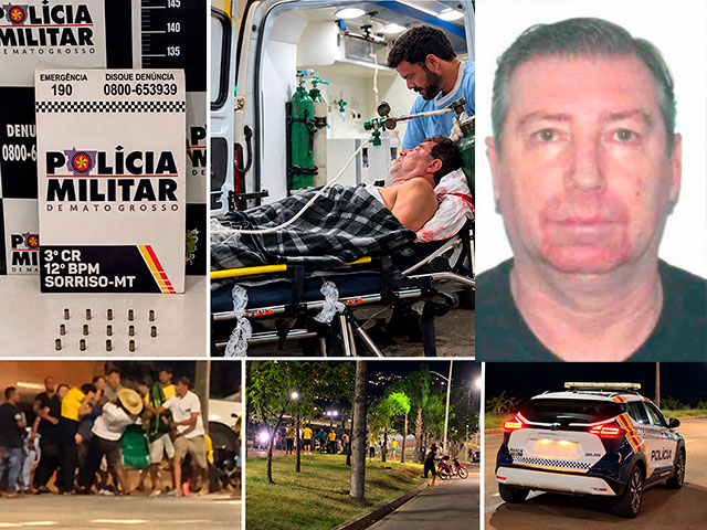 Homem baleado em Sorriso teria ameaçado populares antes do crime