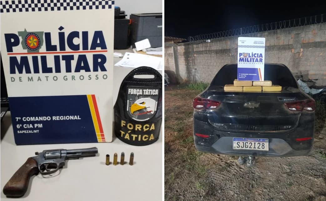Homem morre em troca de tiros com a PM após fugir em MT