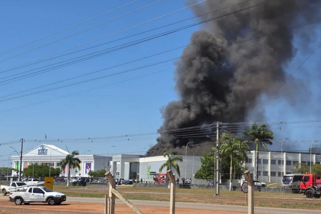 Incêndio atinge campus do IFMT em Alta Floresta