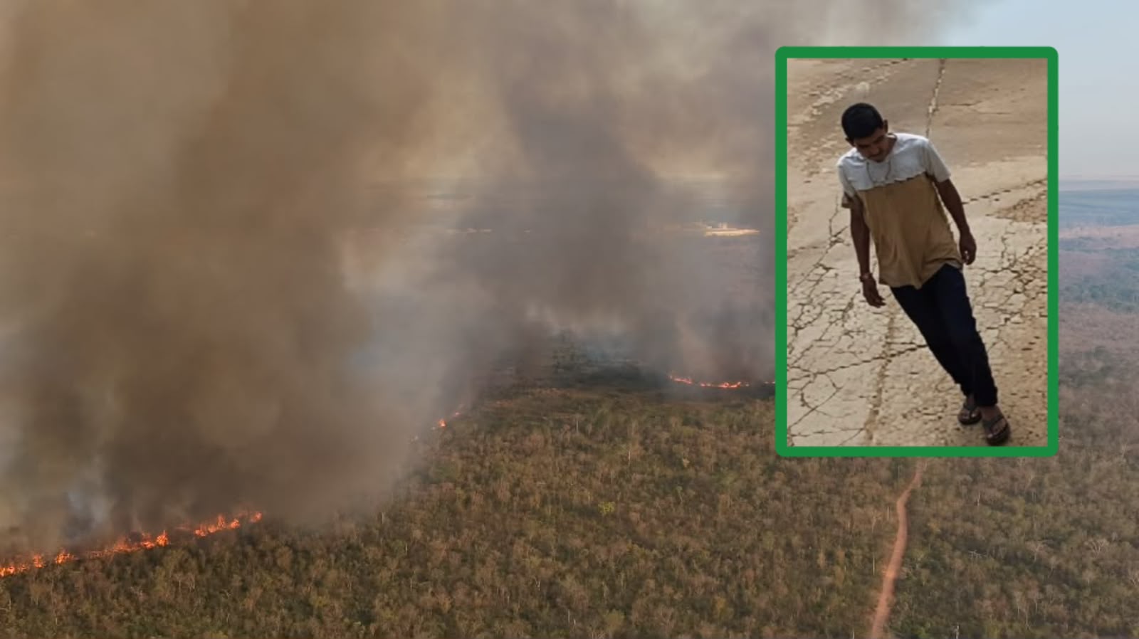 Incêndio criminoso ameaça paiol do Exército em Rondonópolis MT