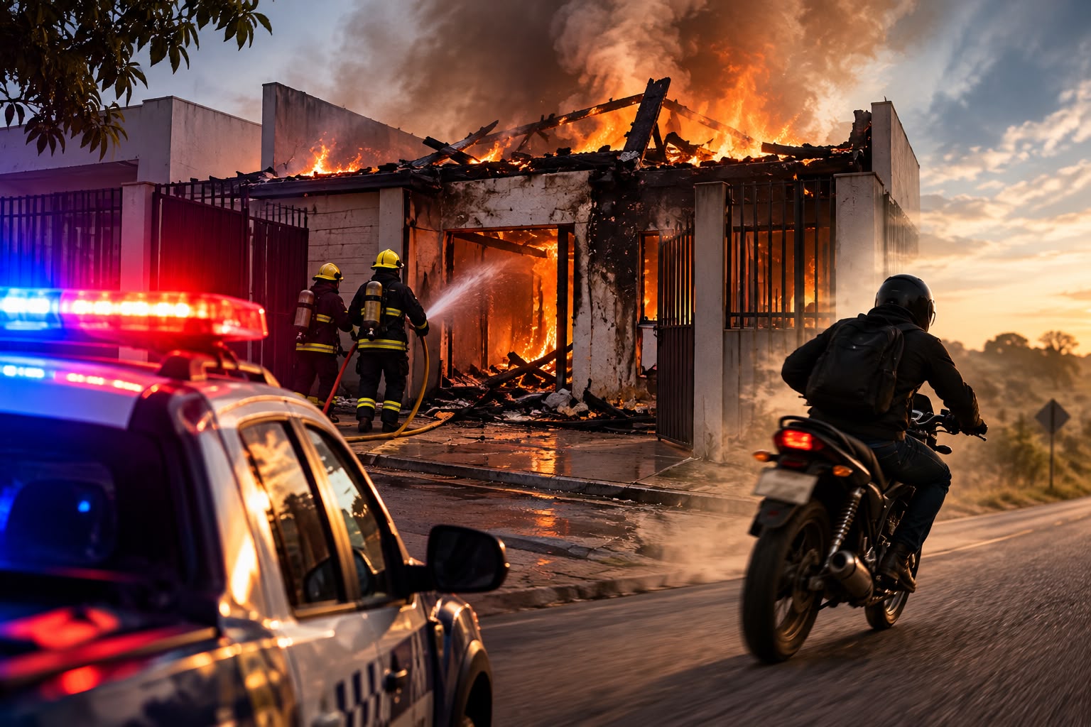 Incêndio destrói casa em Querência e ex-marido é suspeito em MT