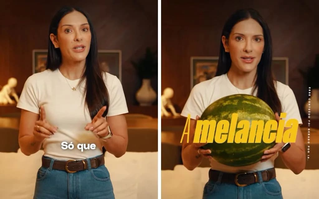 Janaina ironiza Medeiros com melancia em MT e explora áudios