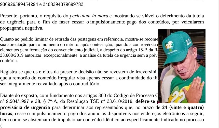Justiça barra impulsionamento de fake news contra Pivetta em MT