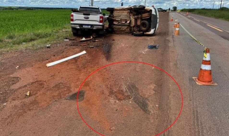 Laudo aponta colisão no acostamento em Canarana, em MT