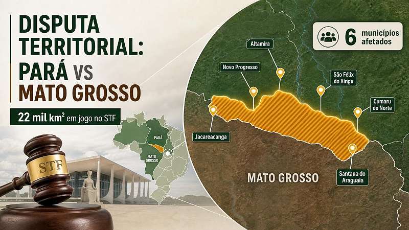 Mato Grosso cobra compensação do Pará por serviços na divisa