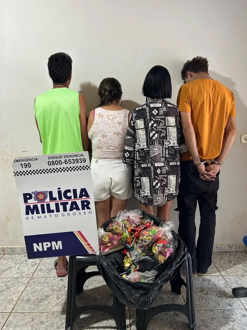 Membros do Comando Vermelho são presos em Carlinda