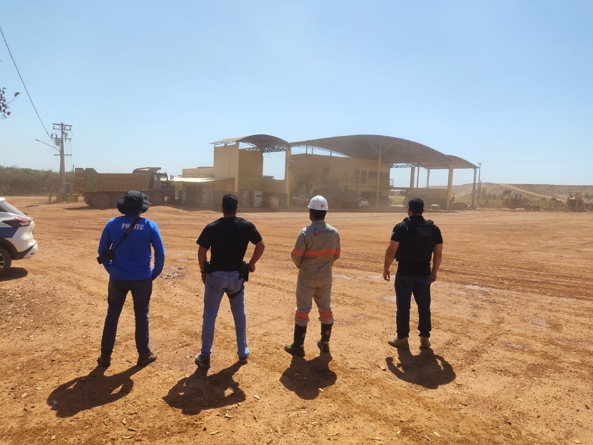 Mineradora é flagrada com furto de energia elétrica em MT