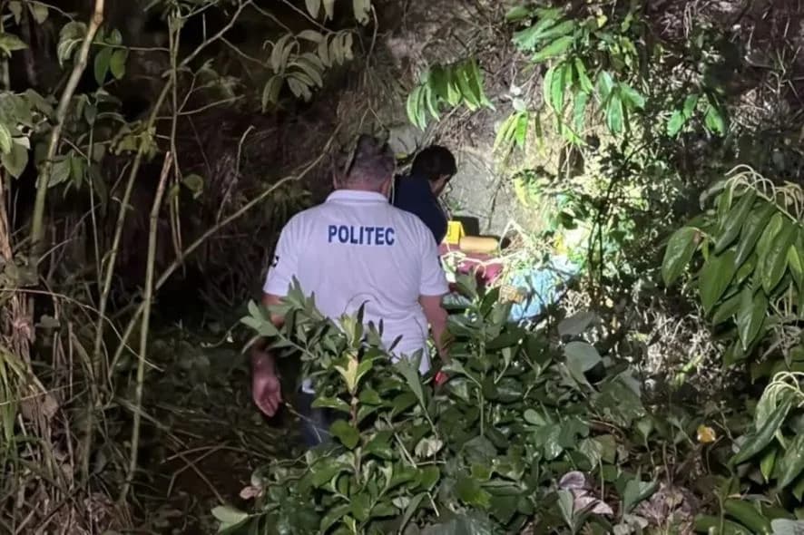 Moto cai em barranco e deixa um morto em Vale de São Domingos