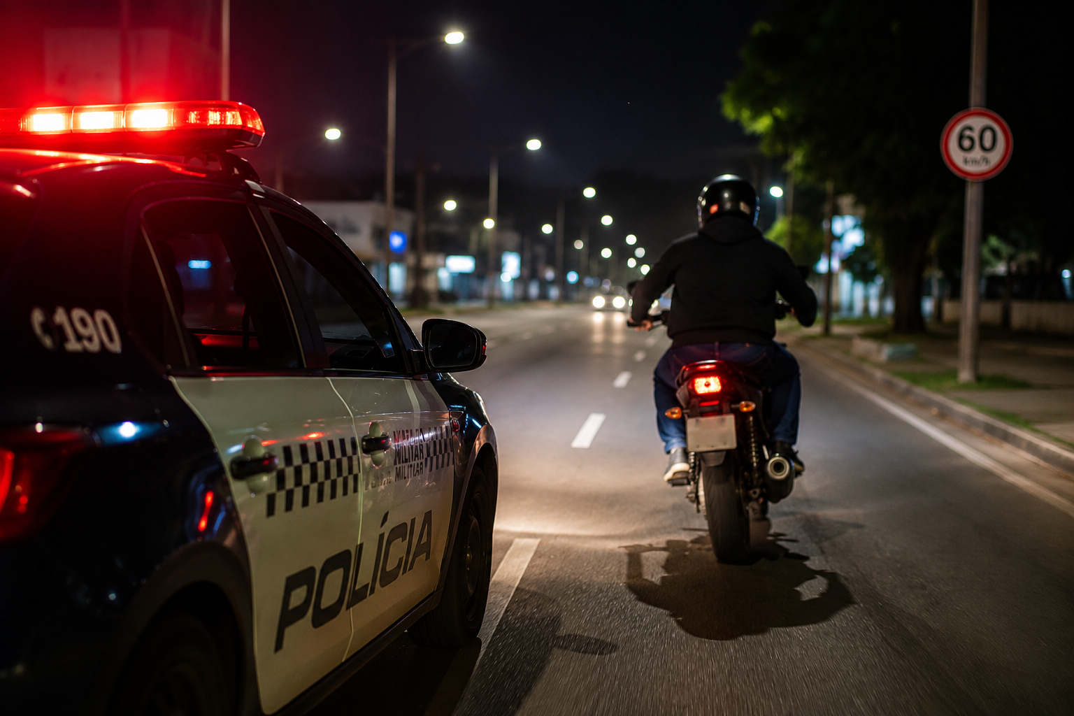 Motociclista é preso após fuga e manobras perigosas em Primavera do Leste