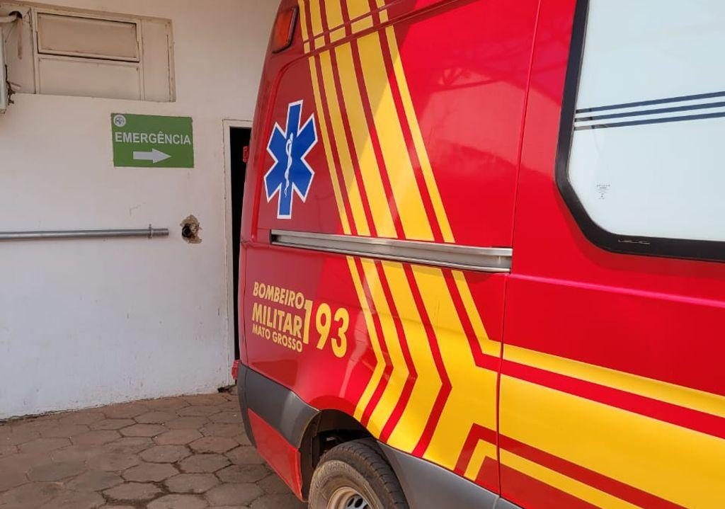 Motociclista fica ferido em colisão com carro na MT-325 em Alta Floresta