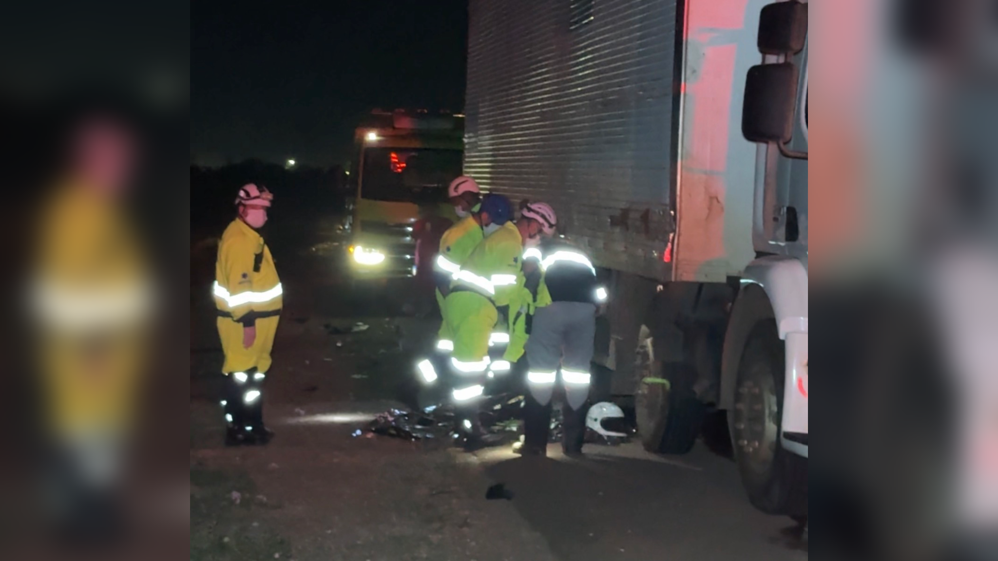 Motociclista morre após colisão frontal com caminhão em Lucas do Rio Verde