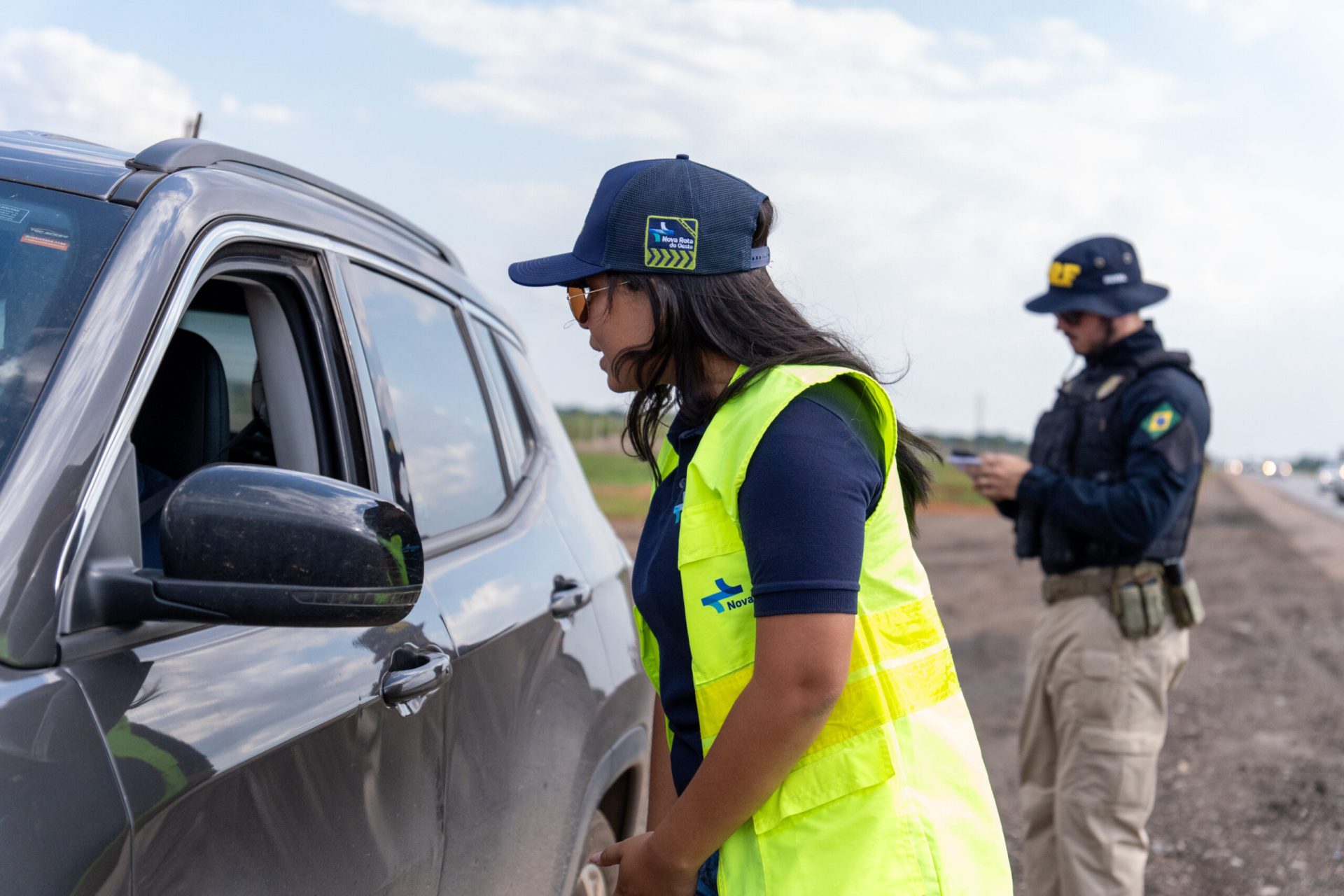 Motorista é flagrado em ultrapassagem proibida na BR-163