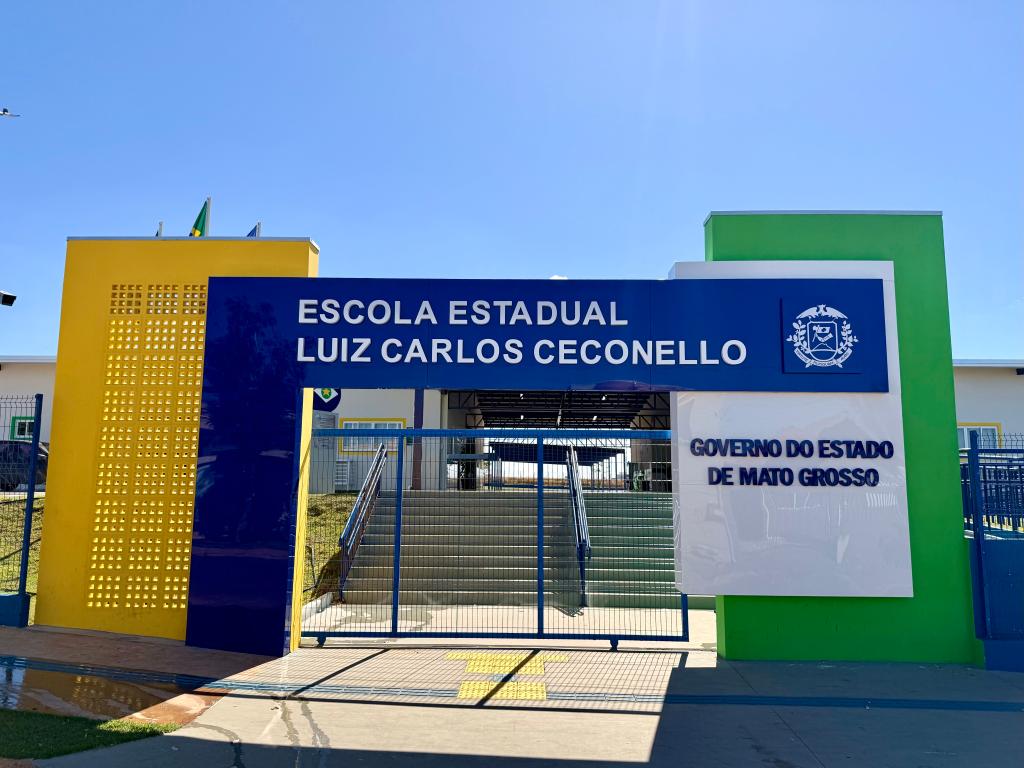 Nova escola é inaugurada em Lucas do Rio Verde