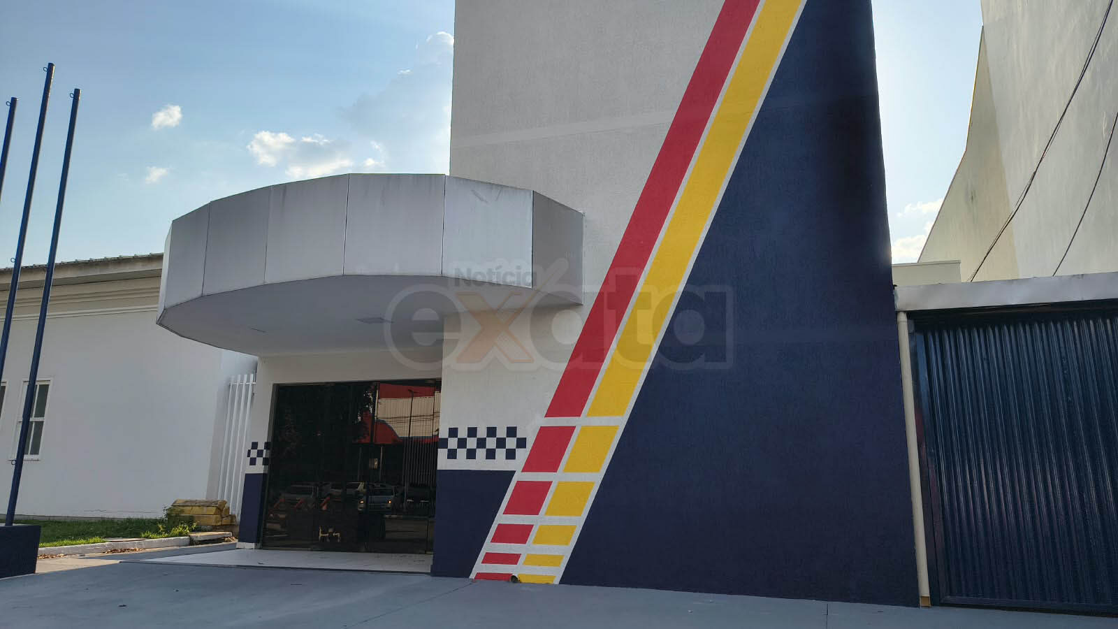 Nova sede da PM em Alta Floresta atinge 90% de conclusão