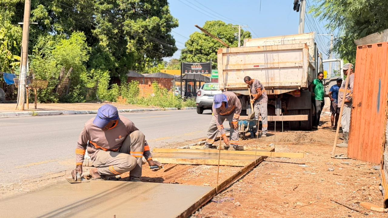 Obras contra erosão avançam na Avenida Doutor Meirelles em MT