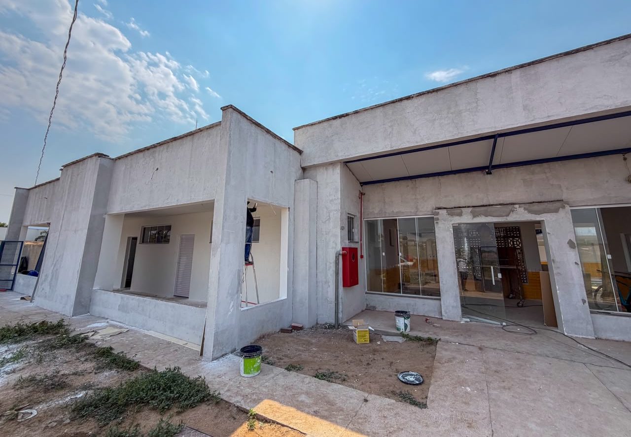 Obras de creche em Barra do Garças avançam para atender 300 crianças