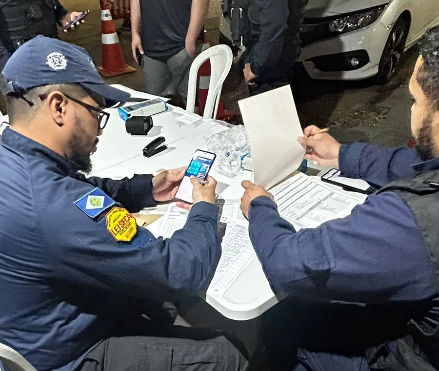 Operação Lei Seca prende nove e remove 44 veículos em MT